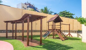 Basic Apartment | Children’s area - Apt in Condo w/ Pool 300m From the Beach Hor0285 (Salvador)