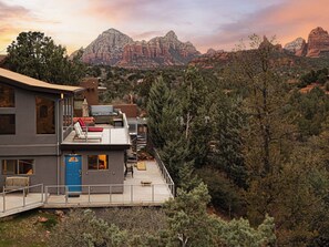 Terrace/patio - Uptown Heights - Cliffside Suites, Spa, Views (Sedona)