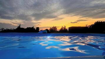 Ferienhaus, 3 Schlafzimmer, Terrasse | Pool | Außenpool