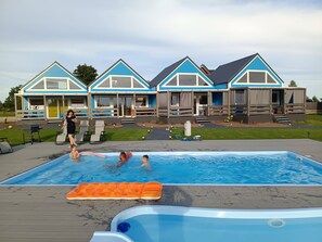 House, 3 Bedrooms, Patio | Pool | Outdoor pool - Domek nr 1 "błękitne Wzgórze" (gmina Brzuze)