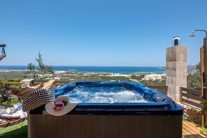 Outdoor spa tub - The Stonemade Houses "Georgia"
Entire home in Phalasarna, Greece (Falasarna)