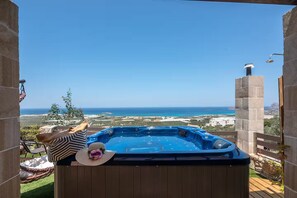 Outdoor spa tub - The Stonemade Houses "Georgia"
Entire home in Phalasarna, Greece (Falasarna)