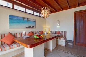 Dining - Lanzarote Faro - Three Bedroom Villa, Sleeps 6 (Montaña Roja)