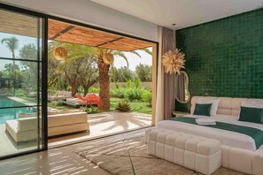 8 bedrooms, iron/ironing board, Internet, bed sheets - Villa Jeddi - Eight Bedroom Villa, Sleeps 20 (Sidi Youssef Ben Ali)