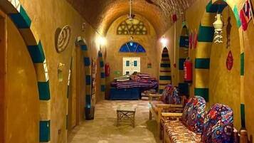 Chambre Simple, patio, vue jardin | Intérieur