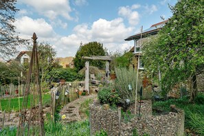 Property grounds - Apartment "Wintergarten Am Thingplatz" with Shared Terrace, Garden & Wi-Fi (Rinteln)