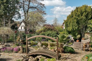 Property grounds - Apartment "Wintergarten Am Thingplatz" with Shared Terrace, Garden & Wi-Fi (Rinteln)