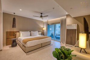 Desk, iron/ironing board, WiFi, bed sheets - Cozy Rabat 1BR with Private Balcony (Rabat)