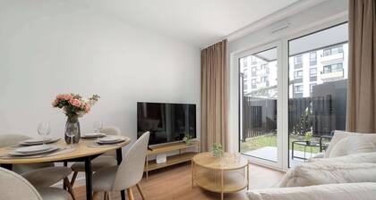 Modern Apartment in Wroclaw | Terrace | Parking