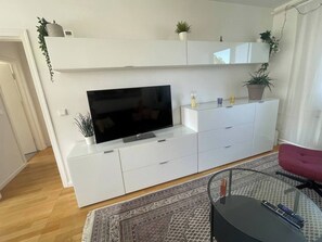 Smart-tv och böcker
