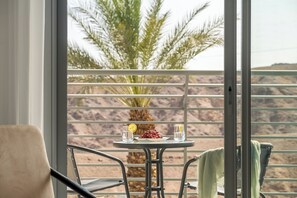 Apartment, 1 Schlafzimmer, Balkon, Bergblick | Speisen