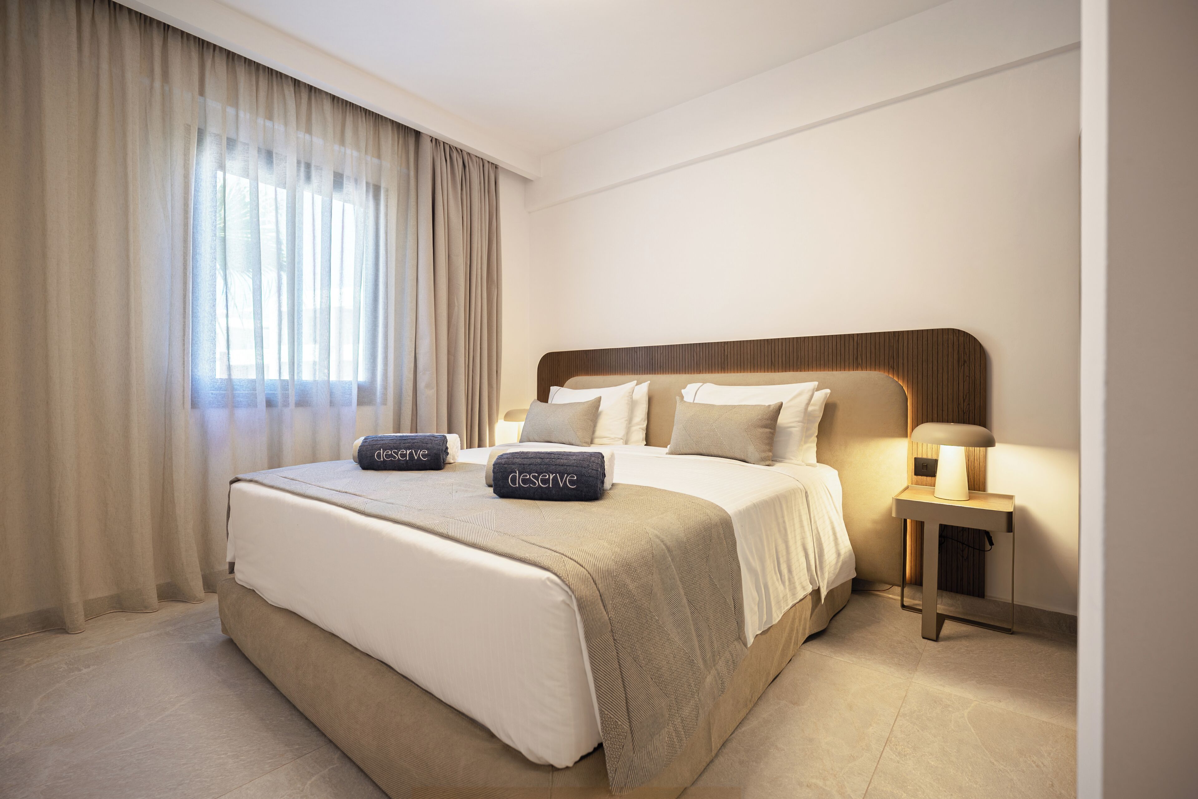 Superior Apartment, 2 Bedrooms | In-room safe, desk, laptop workspace, iron/ironing board