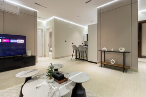 Apartment (2 Bedrooms) | Interior - Elegant Medina Stay Perfect for Families (Madinah)