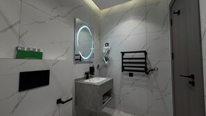 Departamento, 1 habitación, con acceso para personas discapacitadas, para fumadores | Baño
