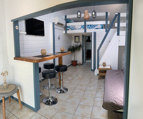 Chalet de La Hume near the port