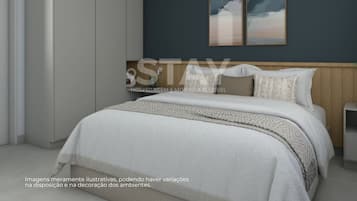 Deluxe appartement, kitchenette, uitzicht op de stad