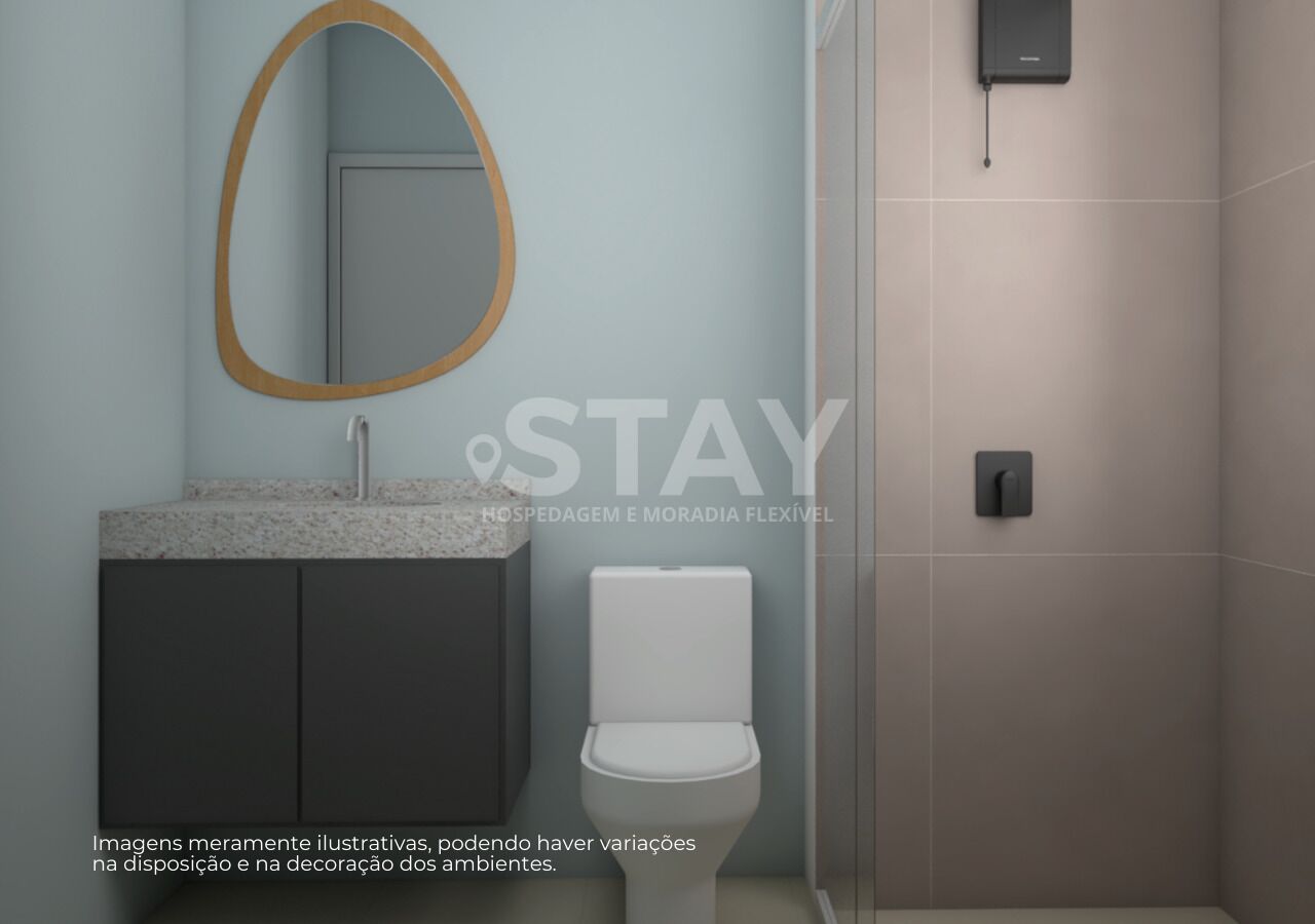 Leilighet – deluxe, tekjøkken, byutsikt | Bad