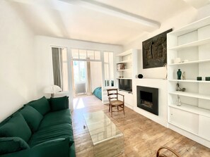 Living area - Apartment & studio hypercentre terrace Parking (Biarritz)