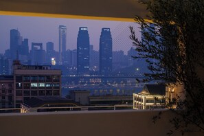 Vue depuis l’hébergement