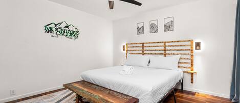 1 habitación, wifi y ropa de cama