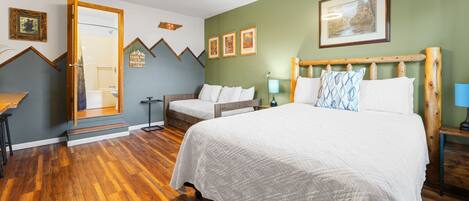 1 habitación, wifi y ropa de cama