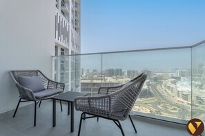 Luksushuoneisto, parveke, kaupunkinäköala | Terassi/patio