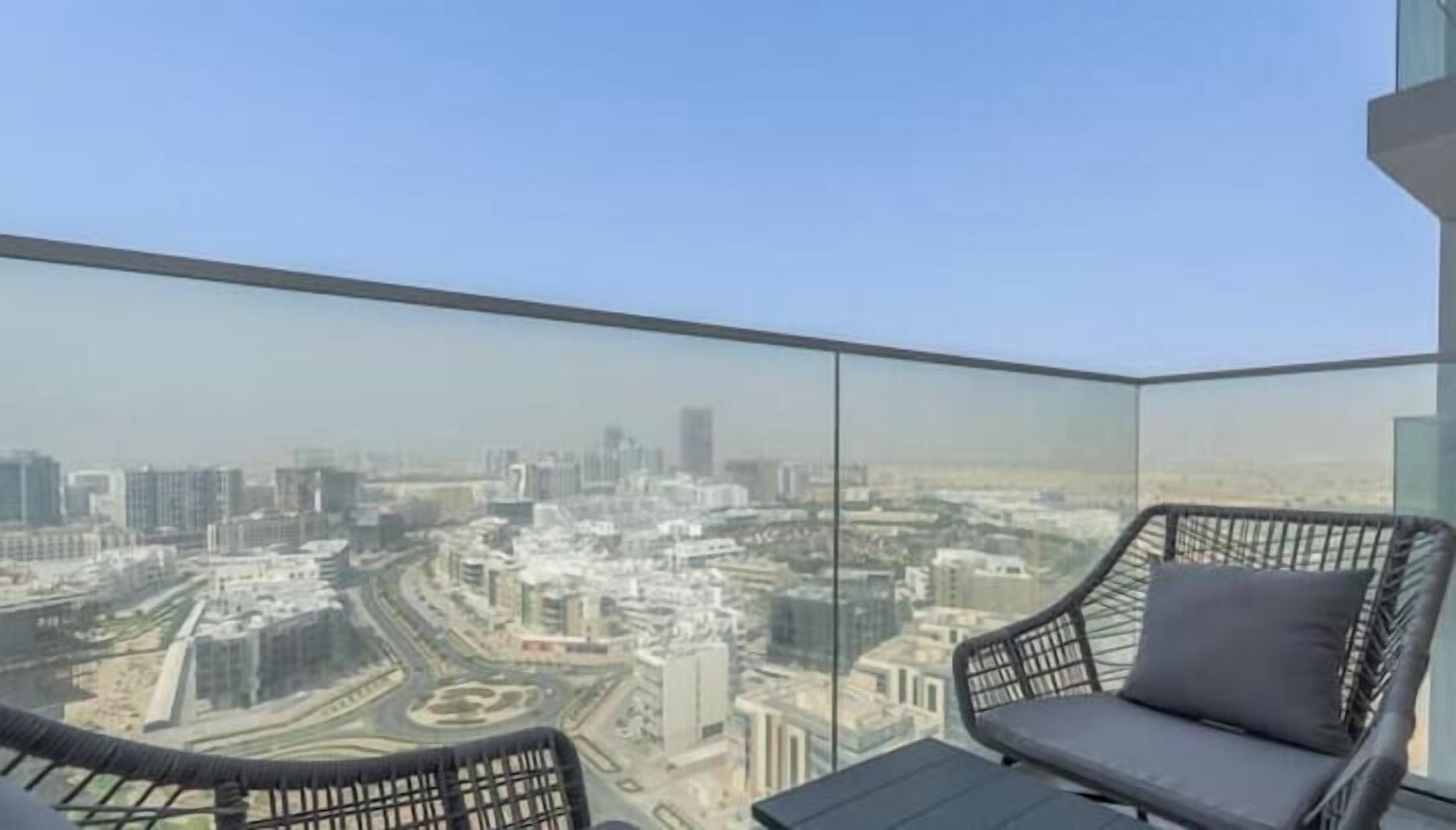 Luxury Apartment, Balcony, City View | Balcony view