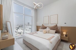 Luxury Apartment, Balcony, City View - Vogue | Skyz by Danube near Dubai Miracle Garden (Dubai)