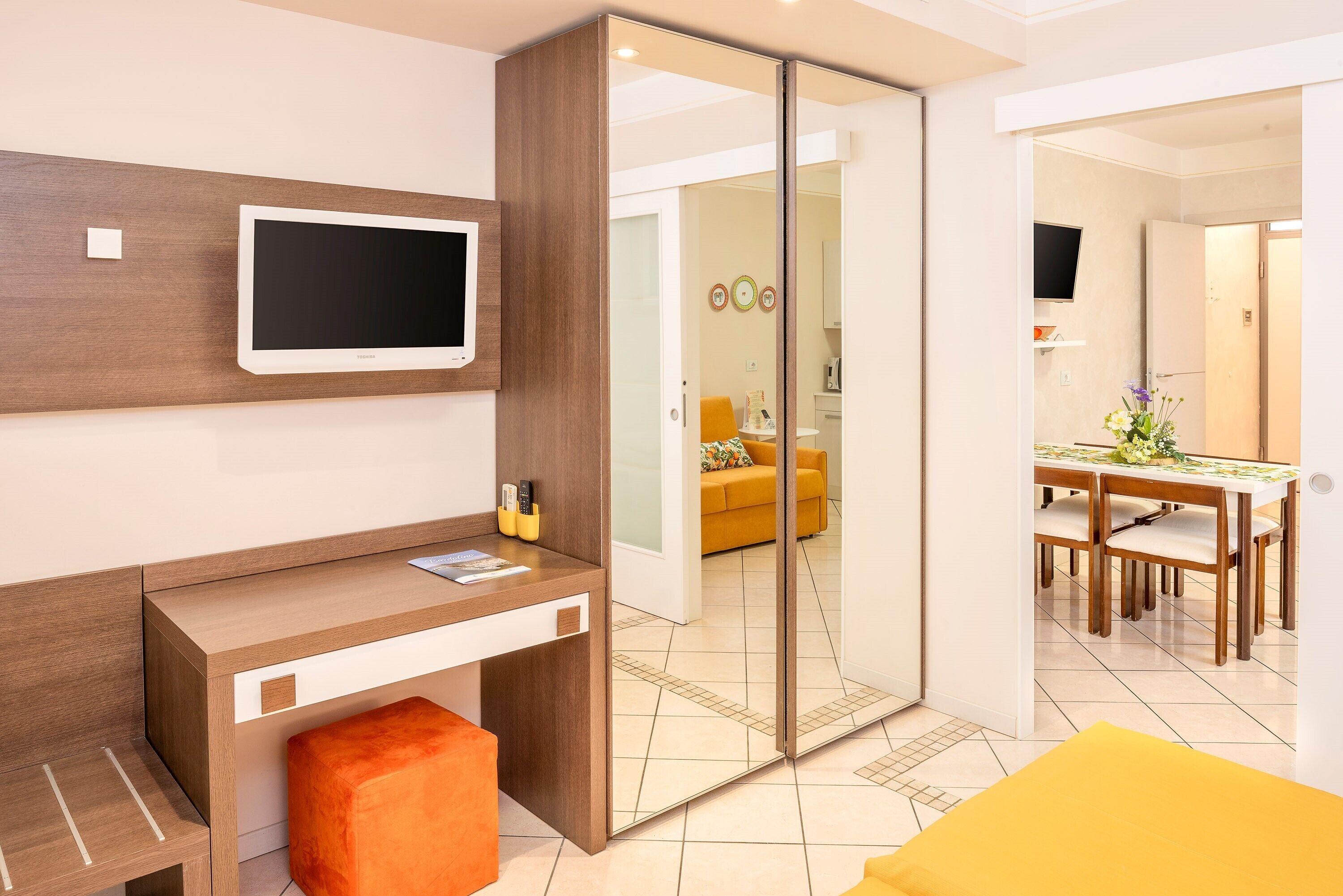 Appartamento, 1 camera da letto, bagno privato, piano elevato