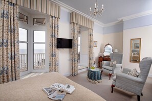 Habitación Deluxe doble, balcón, vistas al mar