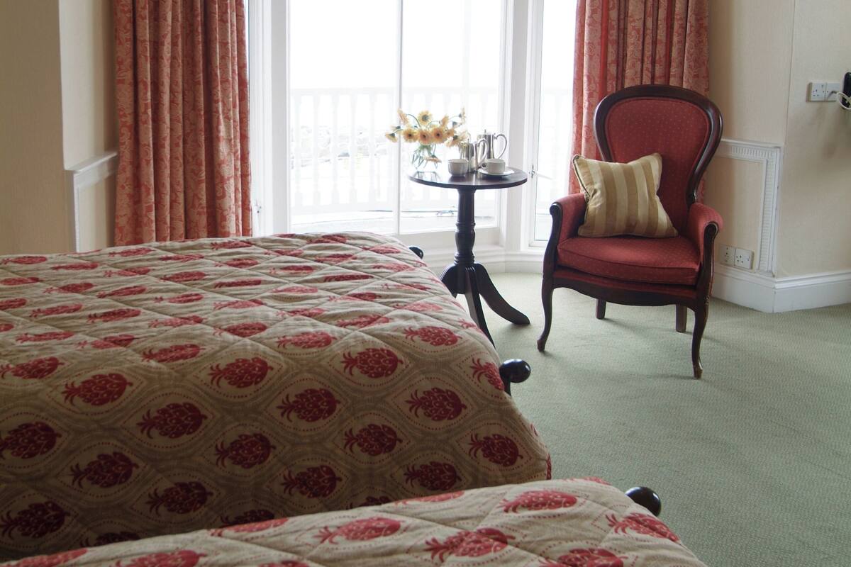 Tvåbäddsrum Deluxe - balkong - havsutsikt