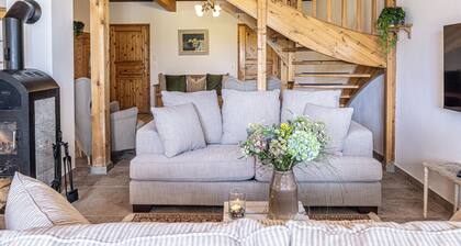 The "barn" in a painter's country house