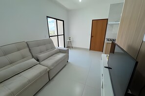 TV - Cozy Apartment with Air Conditioning (Araxá)