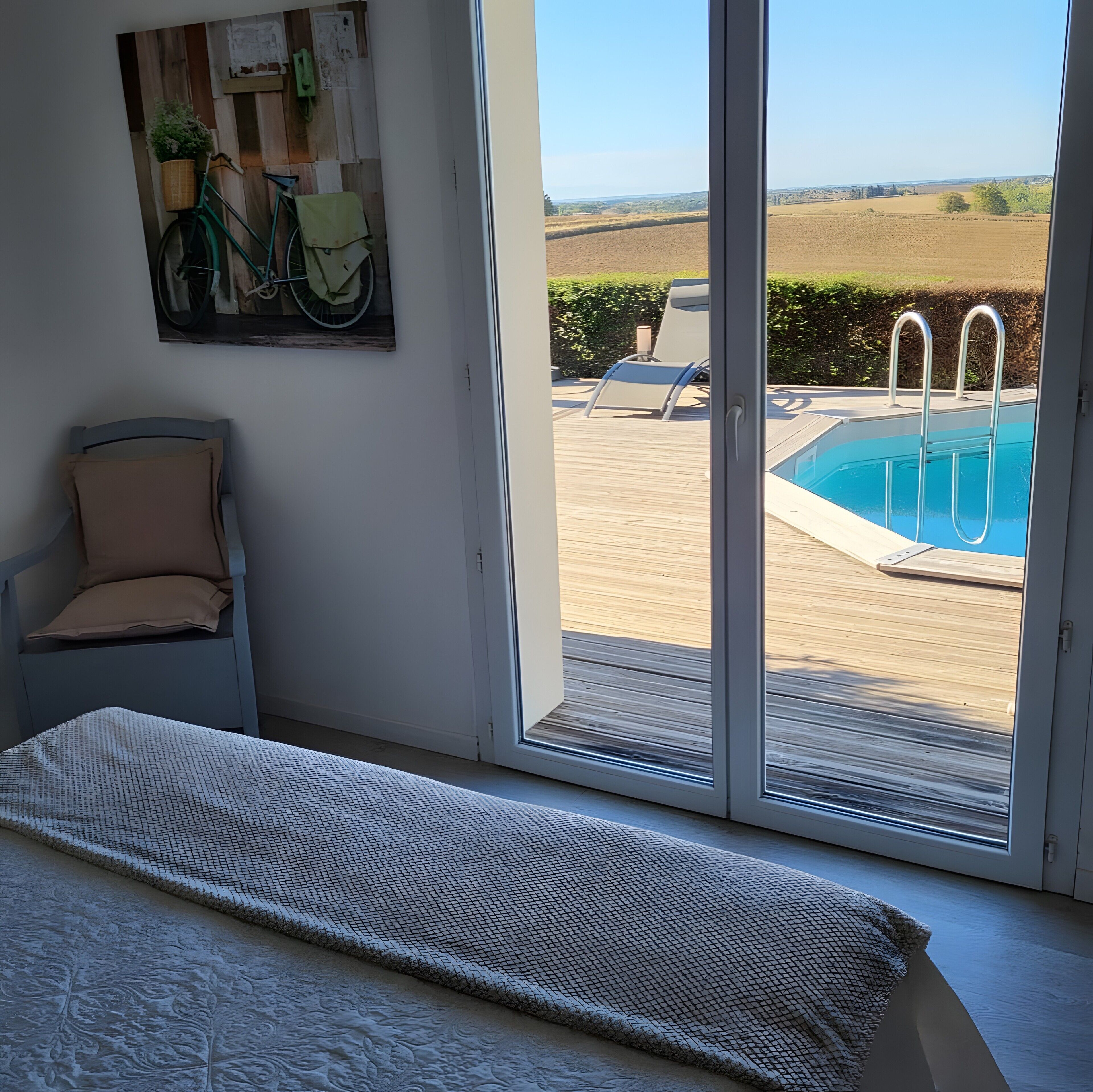 3 chambres, fer et planche à repasser, Wi-Fi, literie fournie