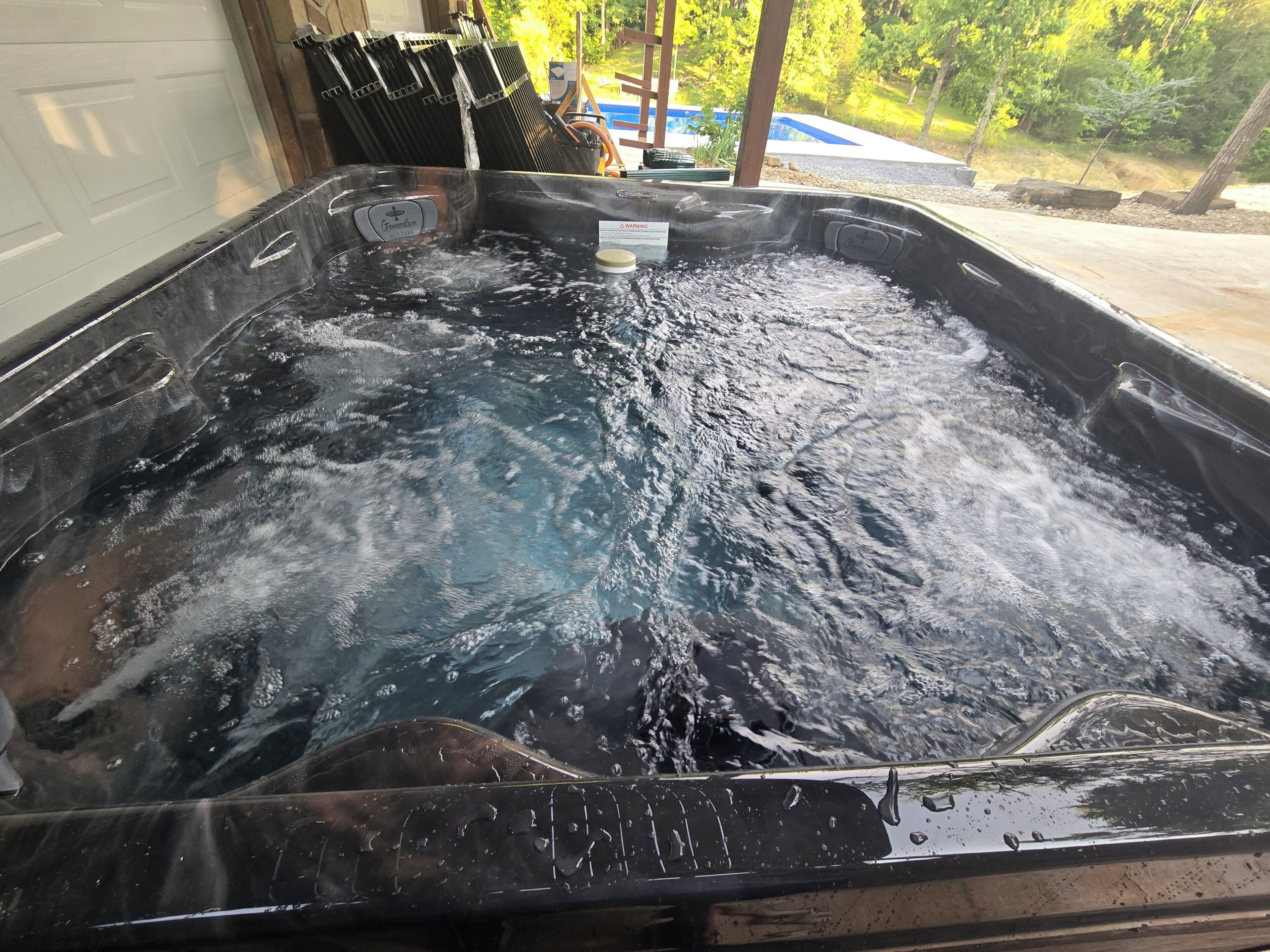 Bubbelpool utomhus