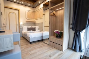 In-room safe, blackout curtains, iron/ironing board, free WiFi