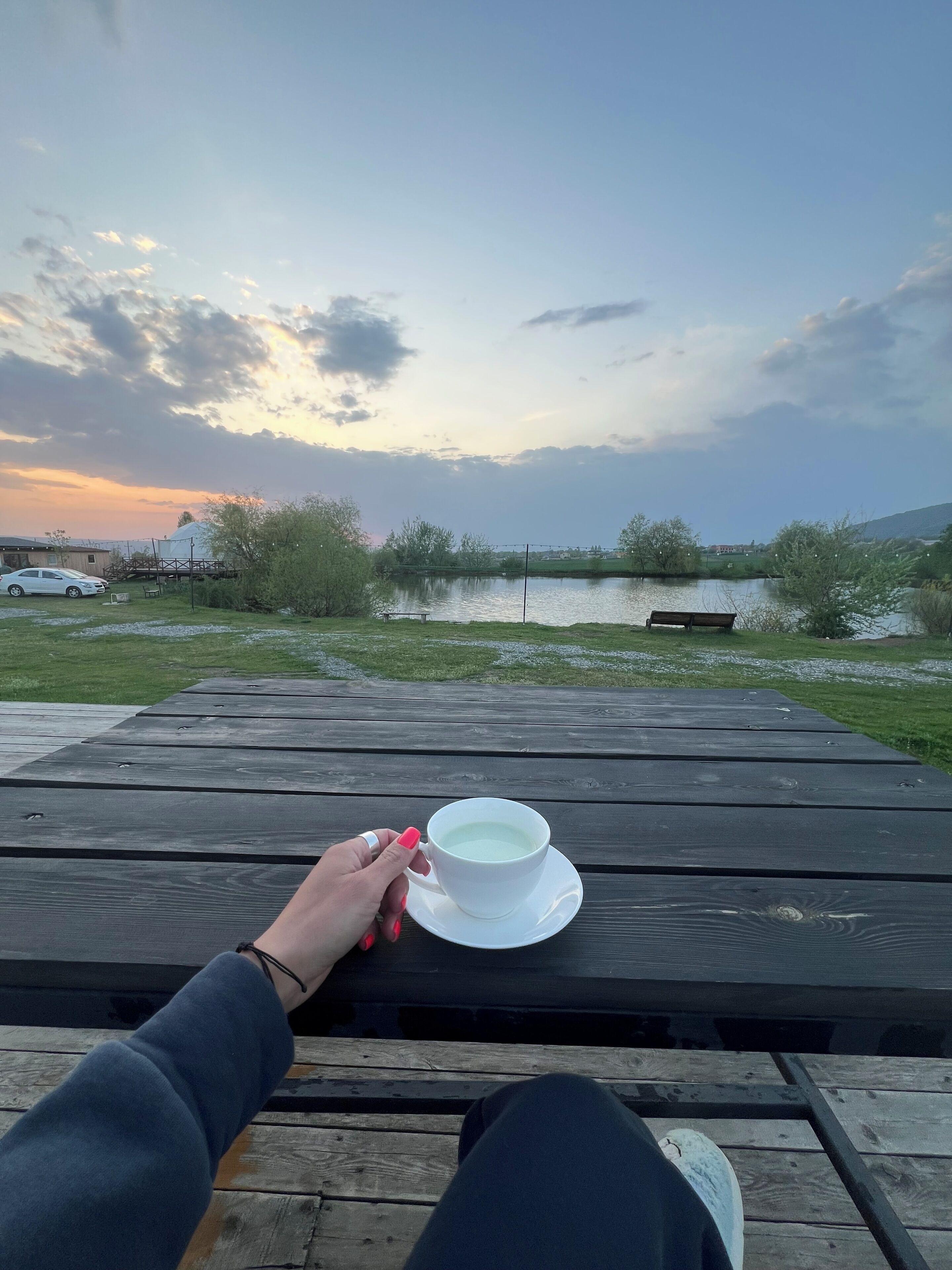 Double or Twin Room, Lake View | Outdoor dining