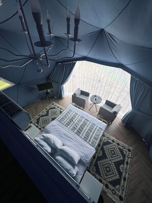Double or Twin Room, Mountain View - Chadir yurd glamp (Ismailli)