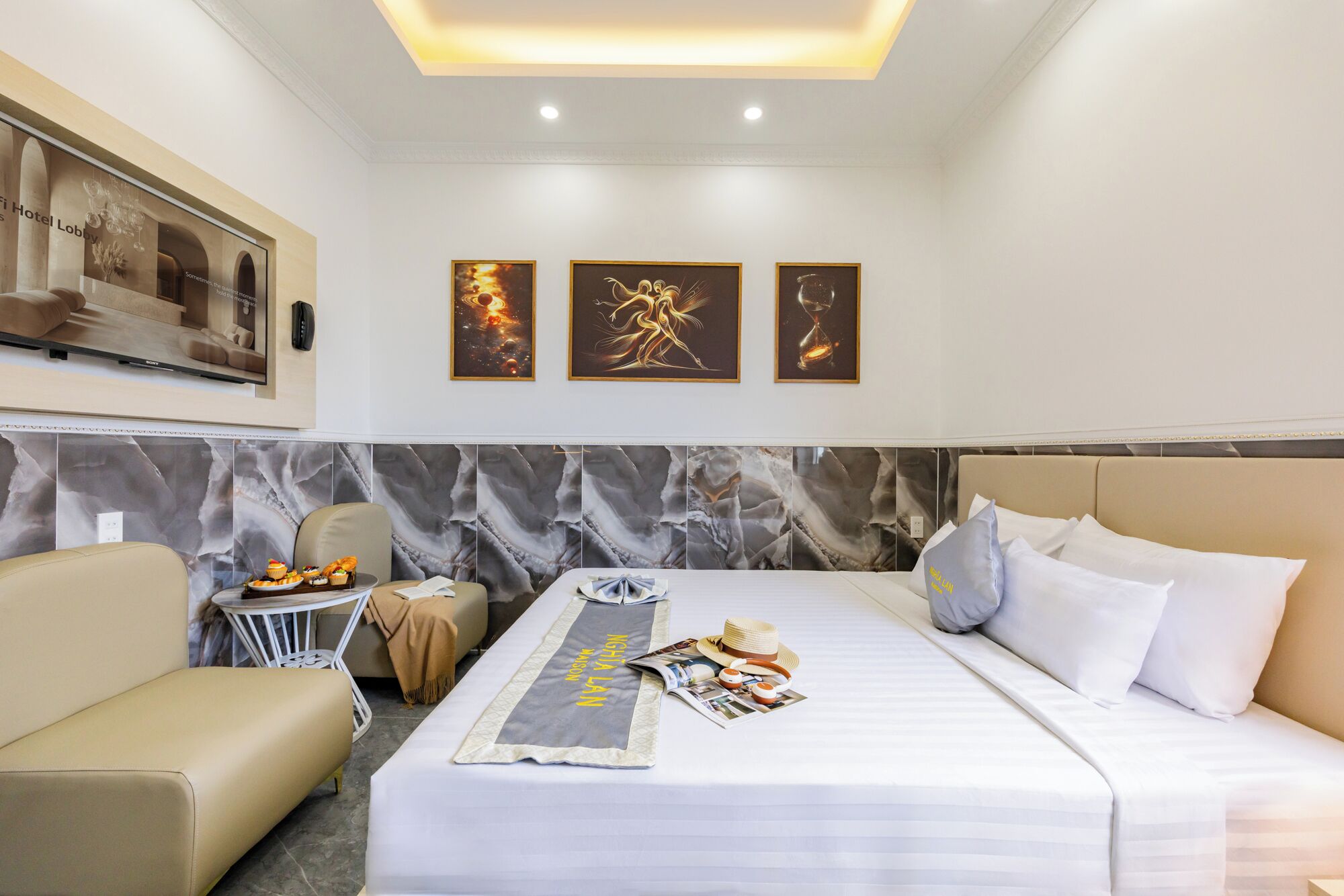 Kahden hengen superior-huone, näköala pihalle