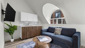 Familiesuite - balkon | Opholdsområde