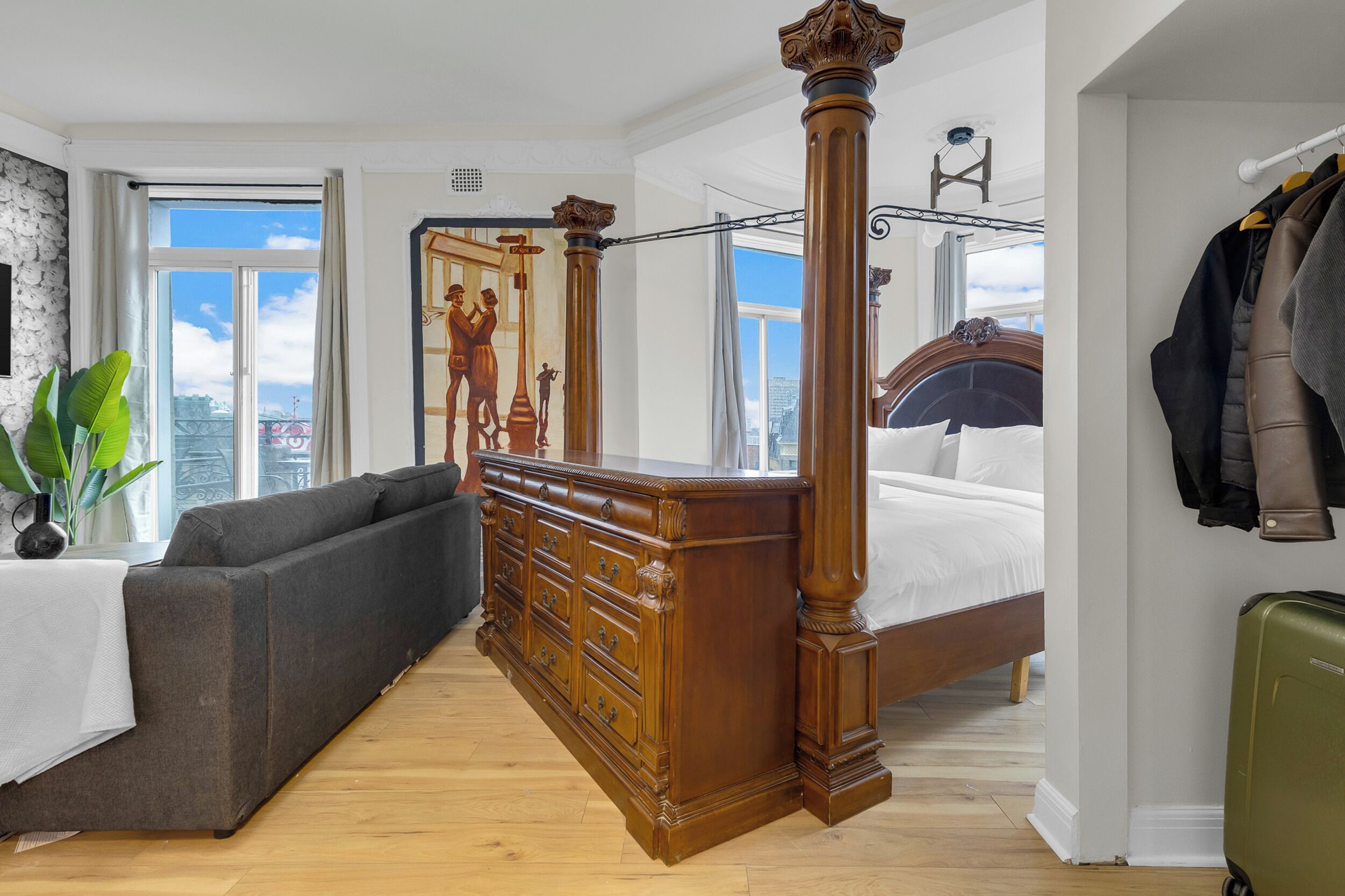 Presidential-værelse - balkon - byudsigt