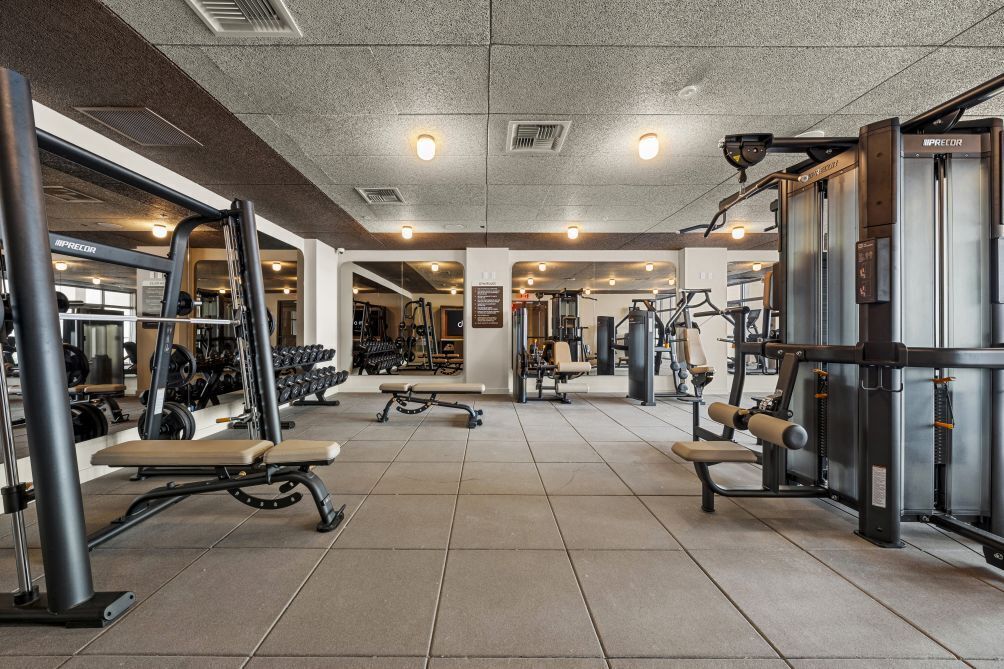 Fitnessbereich