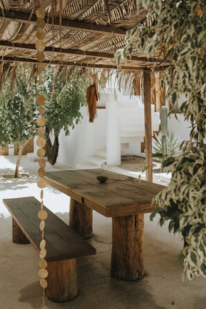 Outdoor dining - Villa Leone Privatisée (Brisas de Zicatela)