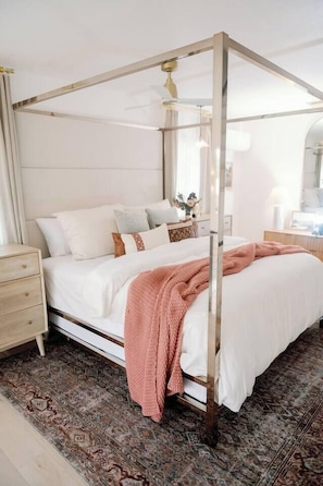 1 bedroom, iron/ironing board, travel crib, WiFi (free)