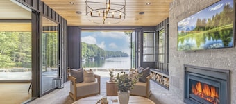 Lake Joseph Beach house - Bringing the Caribbean to Muskoka