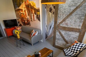 Living area - Nice American Diner Holiday apartment (Penig)