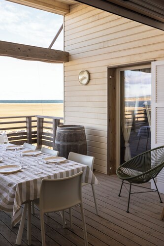 Chalet 1st row - Sea view terrace