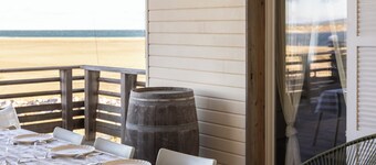 Chalet 1st row - Sea view terrace