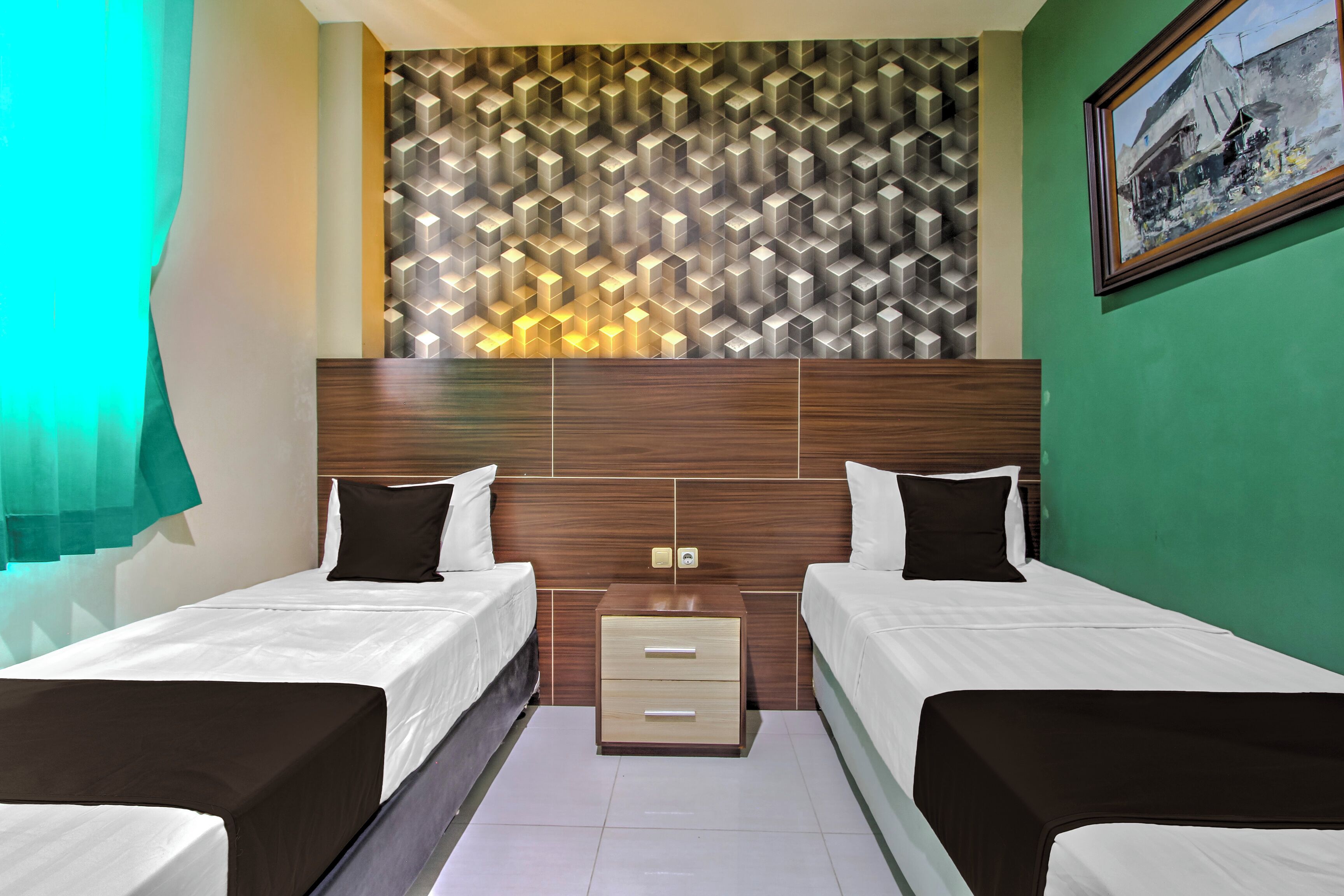 Phòng 2 giường đơn Deluxe