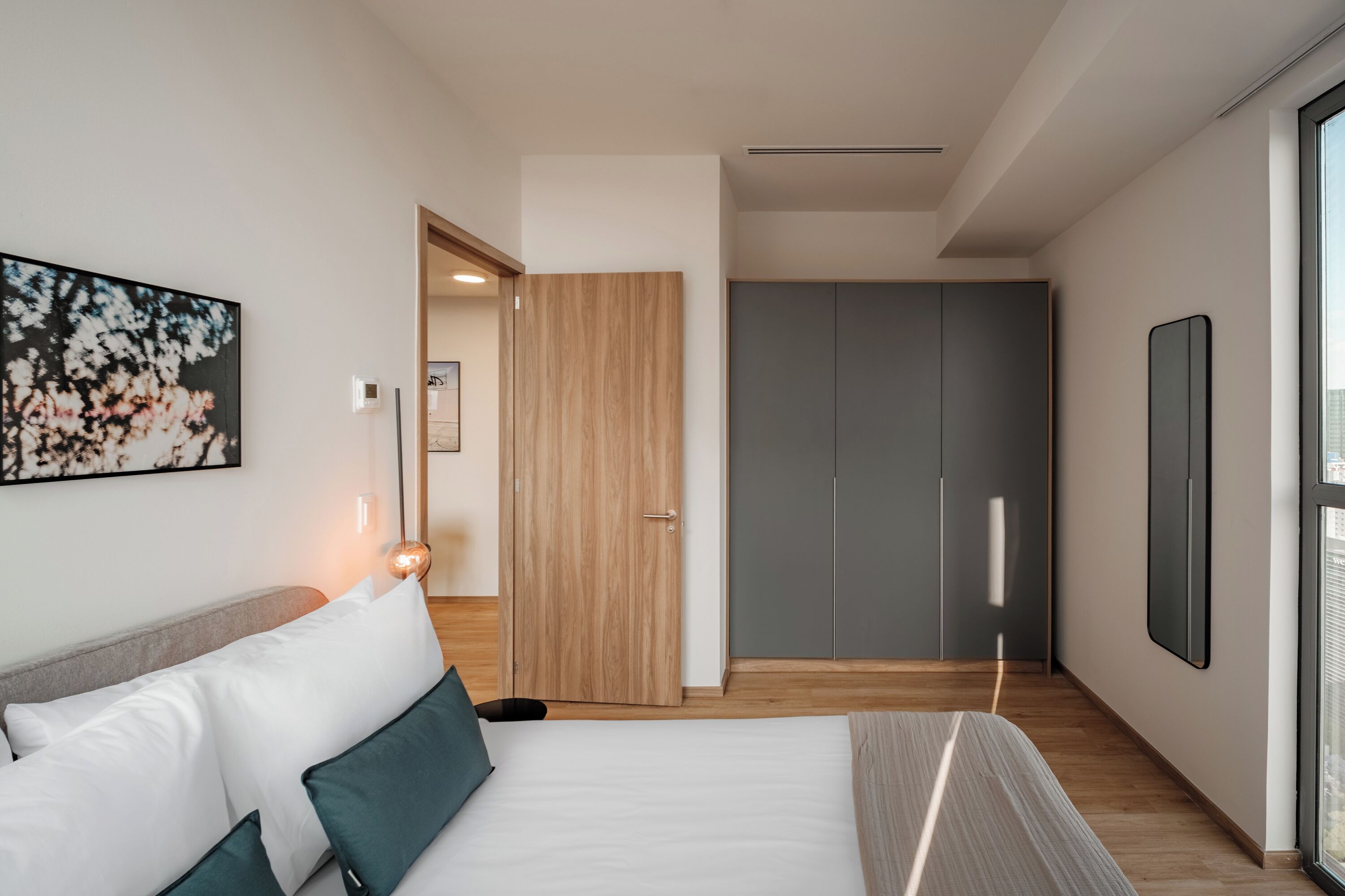 Apartment | In-room safe, blackout curtains, iron/ironing board, free WiFi
